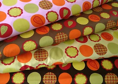 Annie Baumwolle Popeline Webware Punktestoff Meterware 4 Farben 50 cm - Bild 1 von 4