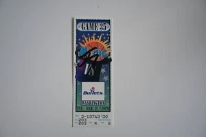 Magic Shaquille O'Neal Signed 1993 Rookie Year Ticket Stub Autograph  COA. - Picture 1 of 2