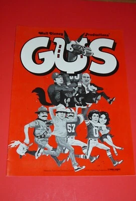 Libro de prensa vintage 1976 Disney Gus Don Knotts Tim Conway Gary Grimes Ed Asner Foto 1 de 4