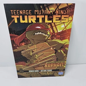 TMNT Raphael 5in Action Figure & IDW Comic Loyal Subjects BST AXN - Picture 1 of 7