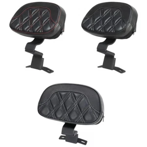 Almohadilla de respaldo de conductor estilo diamante para Harley Road King Street Glide 2009-2023 EE. UU. - Imagen 1 de 24