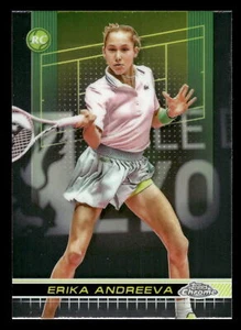 2024 Topps Chrome Tennis ERIKA ANDREEVA RC #24 - Picture 1 of 2