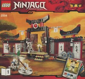 Retired LEGO Ninjago / #2504 - Spinjitzu Dojo / Instruction Manuals Only