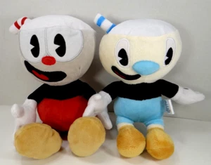 Funko Cuphead & Mugman Plush 9" EUC - Picture 1 of 4