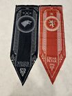 Game of Thrones GoT House Stark & Lannister Tournament Banners (17.5? x 57.5?)