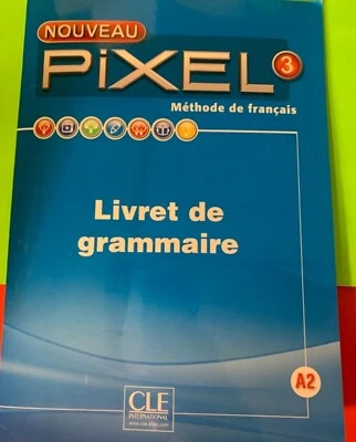 📚 Nouveau Pixel 3 - Livret de grammaire / French Grammar Book  /DVD not includ - Image 1 of 4