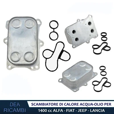 Scambiatore di Calore acqua olio per FIAT 124 SPIDER, 500L, 500X, 2012- SCFT005 - Immagine 1 di 3