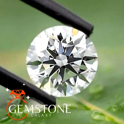 Natural 4 Ct Certified Lab Grown VVS1 D Color Diamond Round Cut Loose Gemstone - Image 1 of 4