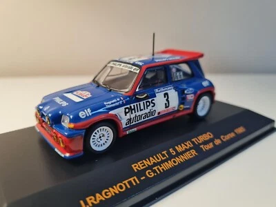 1:43 COCHE RENAULT 5 MAXI TURBO RAGNOTTI THIMONNIER TOUR CORSE 1985 1/43 ALTAYA - Imagen 1 de 3