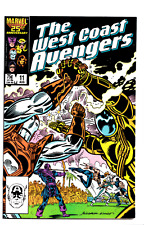 The West Coast Avengers #11 1986 Marvel Comics