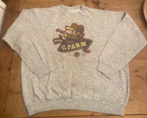 Vintage 1994 Down On The Farm Country Konzert Emmylou Harris Pullover mit Rundhalsausschnitt XL - Bild 1 von 7