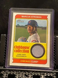 Marcus Stroman 2023 Topps Heritage Clubhouse Collection - Jersey - Cachorros - Imagen 1 de 2