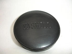 YASHICA 57mm front lens CAP, for 55mm filter threas lens . Slip ON, Long letters - Picture 1 of 3
