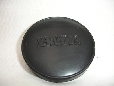 YASHICA 57mm front lens CAP, for 55mm filter threas lens . Slip ON, Long letters - Image 1 of 3