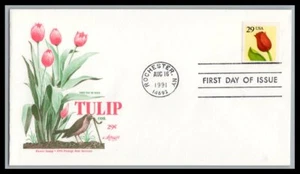 US FDC # 2519 "F" Rate (29c), Tulip Artmaster 1991, 9p2721 - Picture 1 of 1