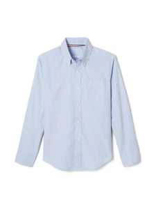 French Toast Boys School Uniform Long Sleeve Oxford Shirt - Picture 1 of 4