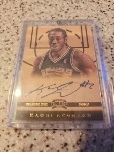 2012-13 Panini Threads KAWHI LEONARD Rookie RC Auto Autograph Hardwood Spurs - Picture 1 of 11