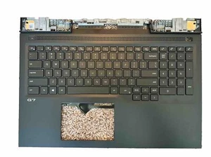 Dell 17 G7 7700 Palmrest Upper Cover Keyboard 0RC7PR RC7PR US B53 - Afbeelding 1 van 5