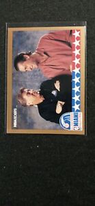 1990-91 Hoops  All-Star Game Checklist Chuck Daly/Pat Riley   No number (NNO)