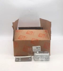 Steel City 58361 1/2 Utility Box - Lot of 30 (MISSING 10 BACK PLATES) - Picture 1 of 5