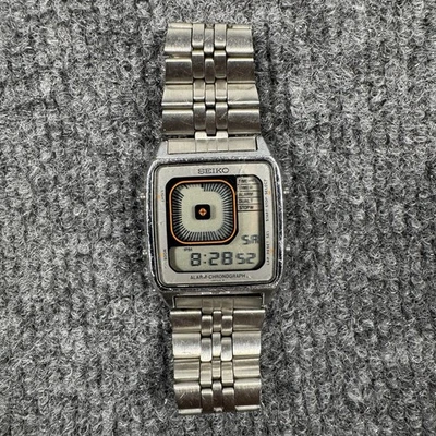 Reloj digital vintage raro Seiko G757-405A James Bond Octopussy para hombre funcionando Foto 1 de 4
