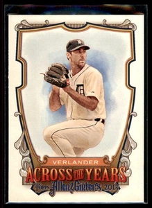 2013 Topps Allen & Ginter ATY Justin Verlander #ATY-JVL Detroit Tigers - Foto 1 di 2