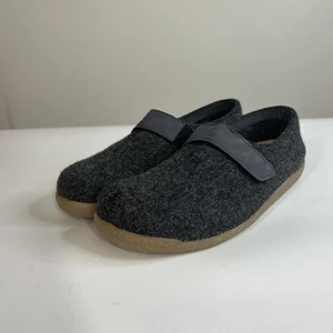 Sanita Slippers Mens 42 US 9 Wool Felt Varde Gray Mule Unisex Slip On Comfort - Picture 1 of 8