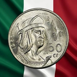 Moneda de 50 centavos de México 1950 - .300 billones - UNC - envío combinado - Imagen 1 de 2