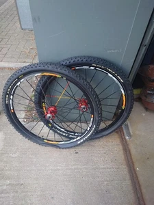 Mavic Crossmax SLR 26 Centre Lock Wheels Front and Rear - Picture 1 of 5