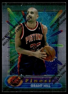 1994-95 Finest Grant Hill Rookie Detroit Pistons #240 - Picture 1 of 2