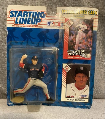 Figura de acción Kenner Starting Lineup 1993 Roger Clemens Boston Red Sox nueva en caja Foto 1 de 2