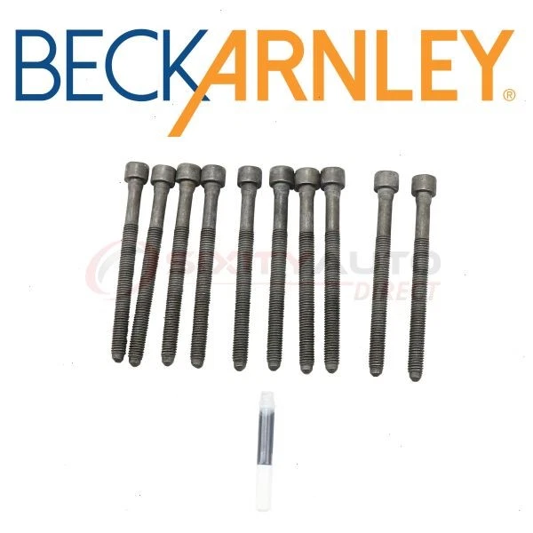 Beck Arnley Engine Cylinder Head Bolt Set for 2005-2013 Audi A4 - Block  xm Foto 1 de 4