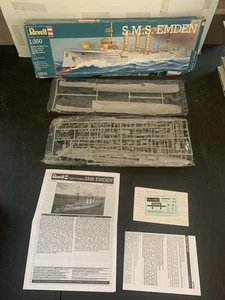 Revell 1/350 Scale S.M.S. Emden, Light Cruiser Open Box Complete - Picture 1 of 4