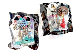 SET BESTEHEND AUS 2 MCDONALDS BLACK PANTHER WAKANDA FOREVER #5 IRONHEART & #10 NAMORA NEU - Bild 1 von 3