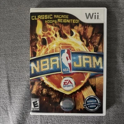 NBA JAM Nintendo Wii  Cartridge And Case - Image 1 of 3