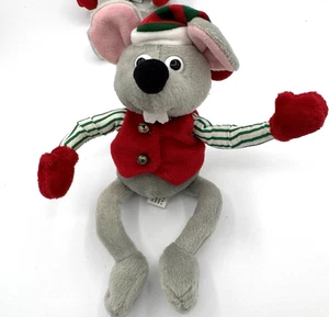 Peluche Vintage Twist-A-Bouts Chester el Ratón Flexible Navidad - UNO - Imagen 1 de 6