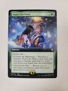 Yuna's Decision Extended Art Magic The Gathering: Final Fantasy - Picture 1 of 2