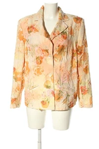 ALBA MODA Kurz-Blazer Damen Blazer Gr. DE 46 nude-hellorange-grün Casual-Look - Bild 1 von 5