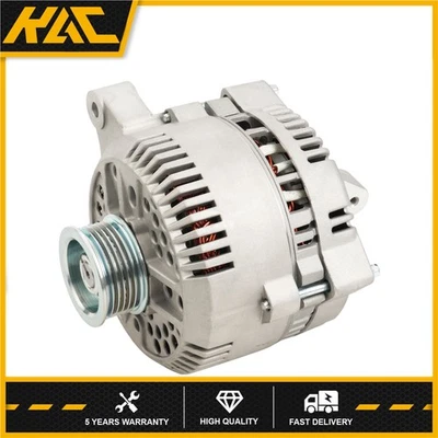 Alternator 130A Fits 2005-2008 Ford E-250 2006 Ford E-350 Super Duty 5.4L V8 - Image 1 of 4