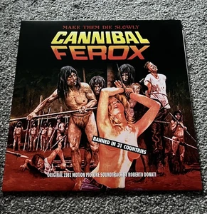 Cannibal Ferox - Vinyl Soundtrack LP - Mondo - Ltd to 300 - Splatter Vinyl - Picture 1 of 5