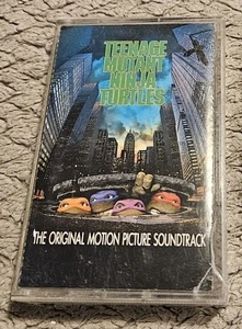 Teenage Mutant Ninja Turtles Soundtrack 1990 Cassette Tested Plays - Picture 1 of 24