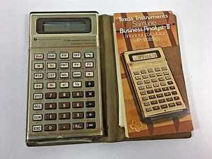 TI BA II CALCULATOR  TEXAS INSTRUMENTS  Business Analyst II slimline 1978 BA II - Picture 1 of 10