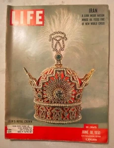 Vintage LIFE Magazine - June 18, 1951 - Iran, White Sox, Karamu House - Bild 1 von 1
