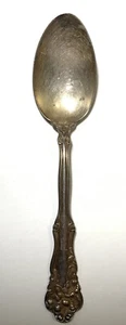 Antico cucchiaio da portata 1904 Mondiali Rogers stella x 12 placcato argento 8” floreale - Foto 1 di 10