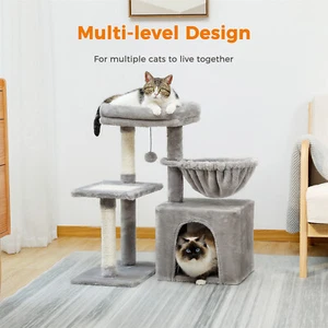 PAWZ Road Katzenbaum Kratzbaum Klein Sisal Kletterbaum Katzenkratzbaum Stabil - Bild 1 von 29