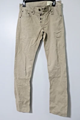 rag & bone standard issue slim leg fit 2 men's button fly pants size 29 - Image 1 of 4