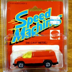 Hot Wheels Speed Machines Inside Story Van Red Yellow Window BW Malaysia 1983 - Picture 1 of 3