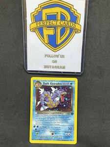 POKÉMON PROMO ROCKET PRERELEASE DARK GYARADOS HOLO 8/82 NM {ENG} - Picture 1 of 2