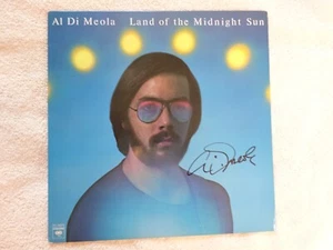 Al Di Meola signed / autographed " Land of the Midnight Sun " Album w/ JSA COA - Picture 1 of 5