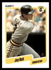 1990 Fleer Jay Bell #459 Pittsburgh Pirates